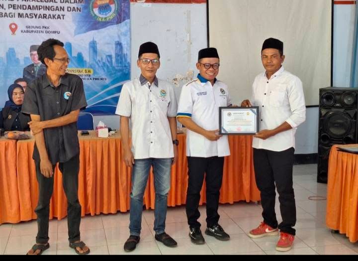 PC IKA PMII Dompu Sukses Gelar Pelatihan Paralegal, 150 Peserta dari 8 Kecamatan Ikuti Kegiatan